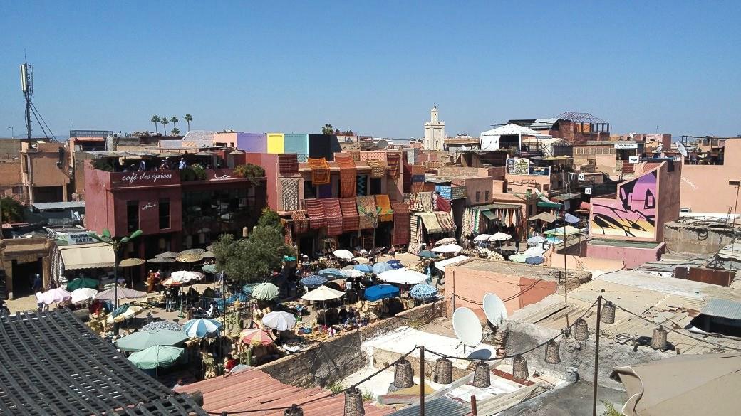 Vista dalla Terrazza di Le Nomad