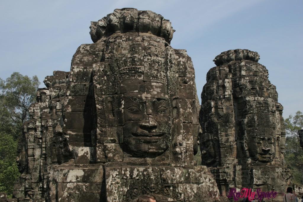 Tempio bayon bassorilievo volto